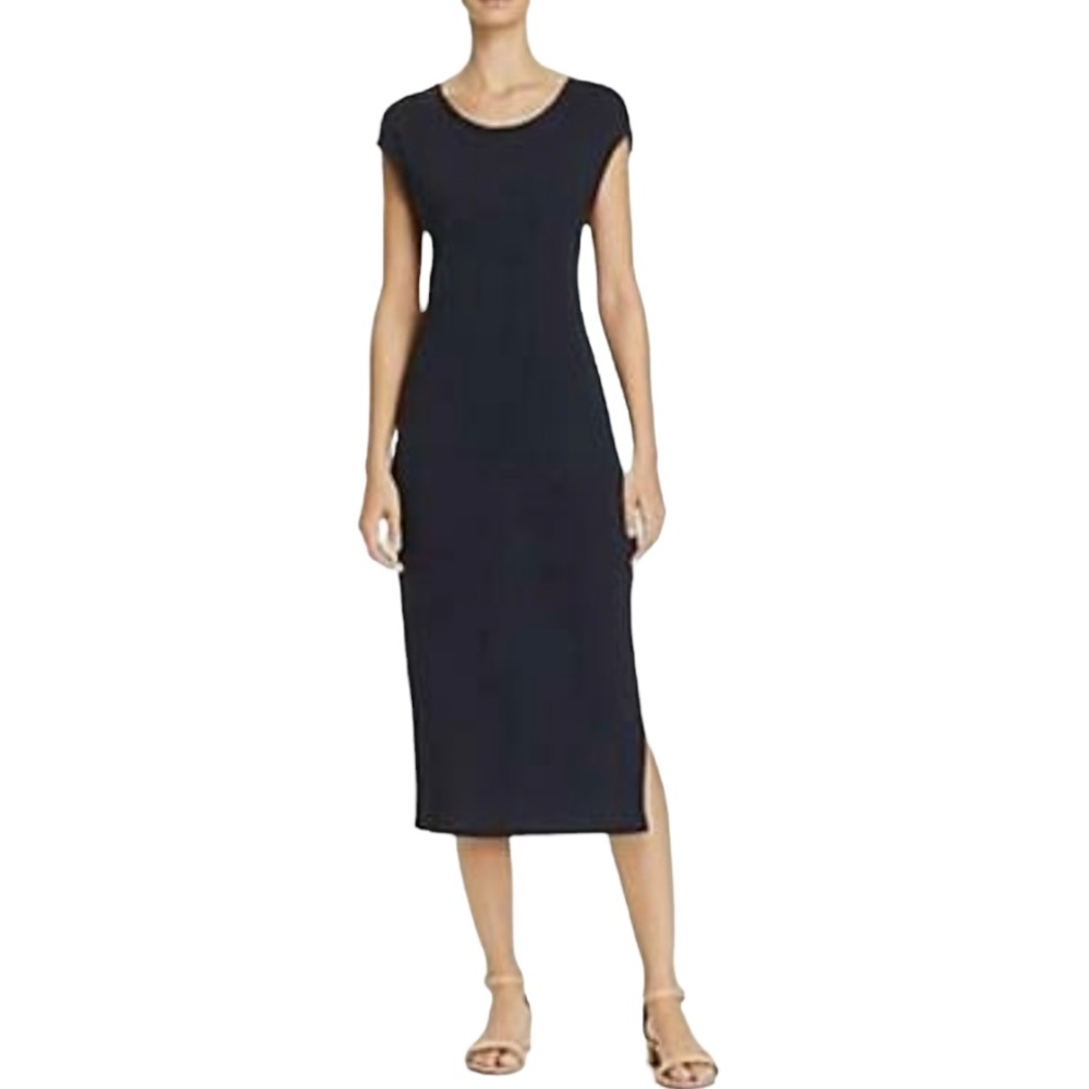 Theory Tee Dress-Navy